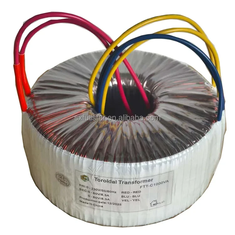 অডিও পরিবর্ধক জন্য Toroid ট্রান্সফরমার